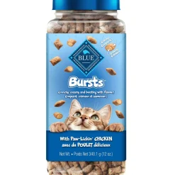 Bursts filled cat treats, chicken