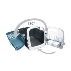 Cabrio Cat Carrier, blue
