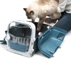 Cabrio Cat Carrier, blue