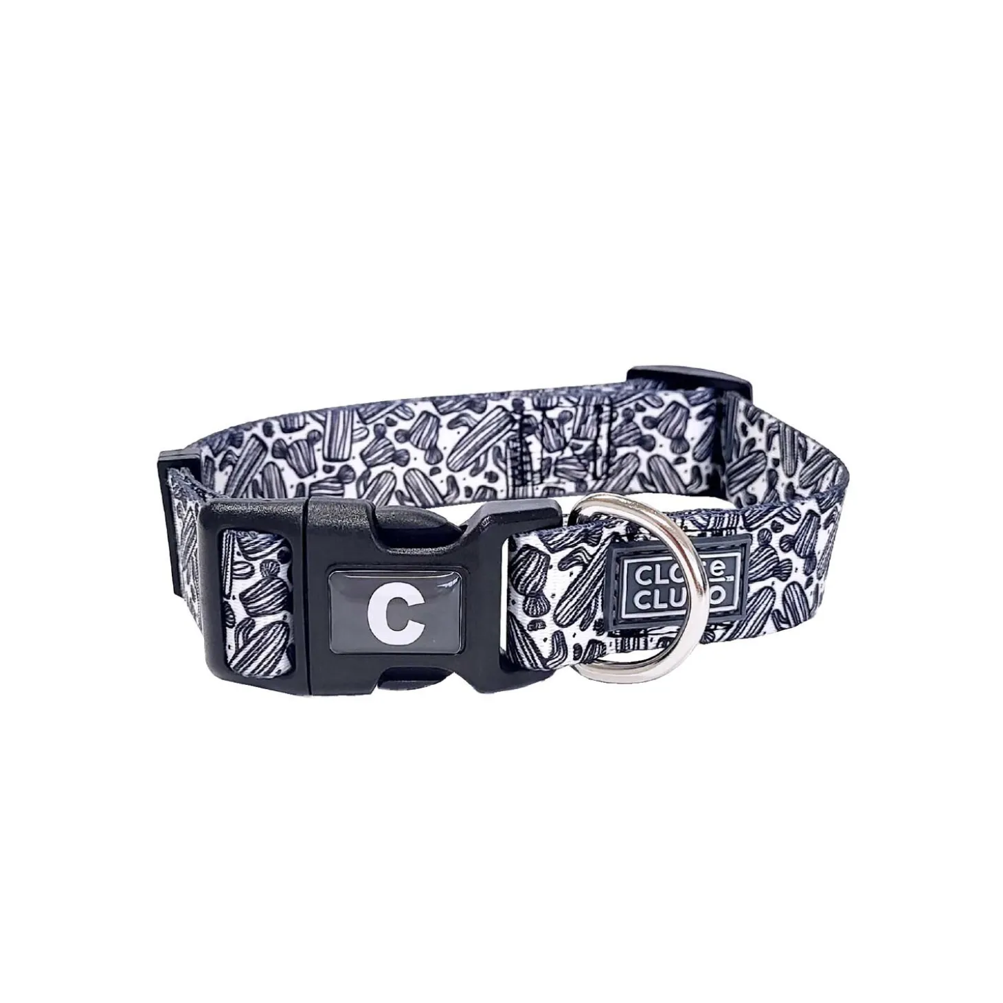 Cactus Printed Dog Collar