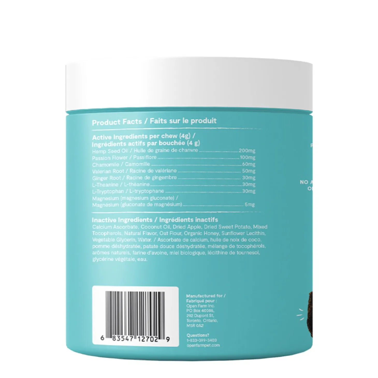 Calming Supplement Chews for Dogs