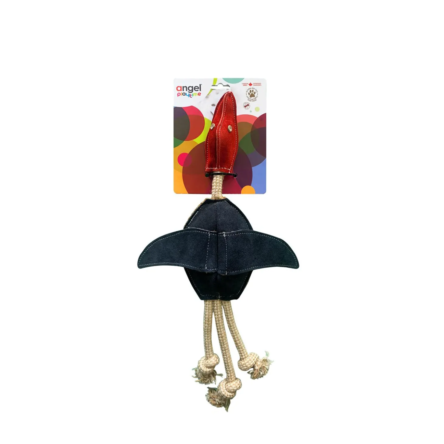 Canadian Loon Natural Rope Dog Toy