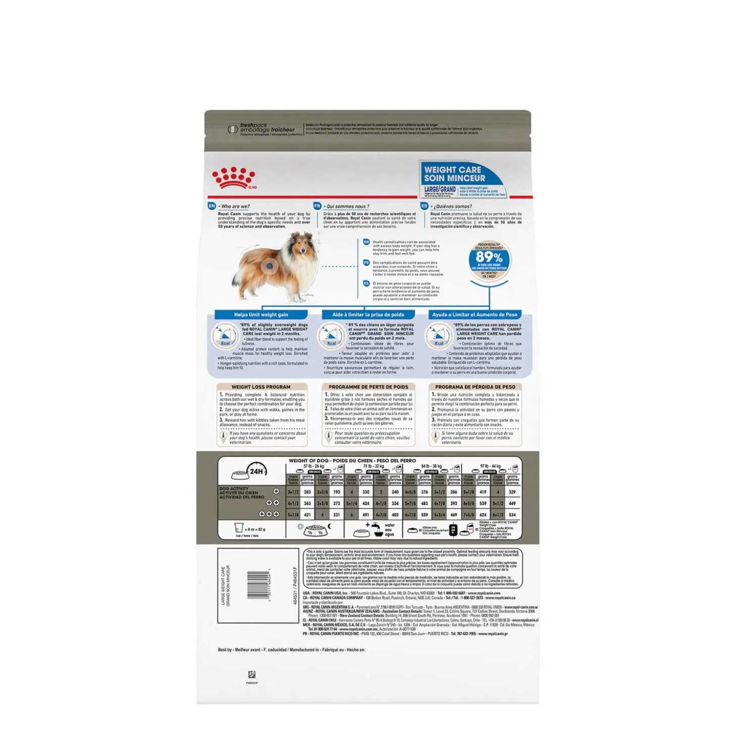 Canine Care Nutrition™ Large Weight Care® Dry Dog Food