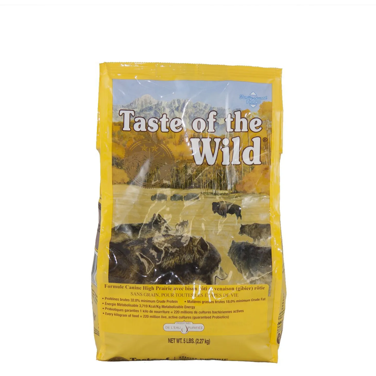Canine formula with Roasted Bison and Roasted Venison (32-18)