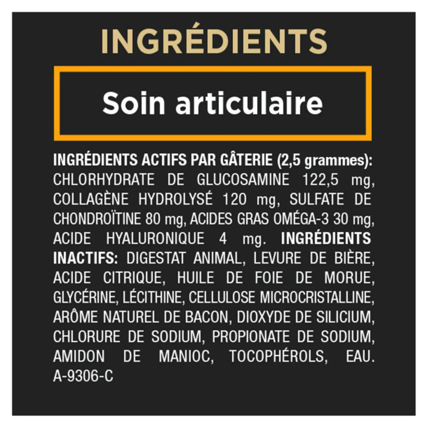 Canine Joint Support Supplements for Small/Medium Dogs, 75 g