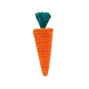 Carrot corn husk chew toy for rodents