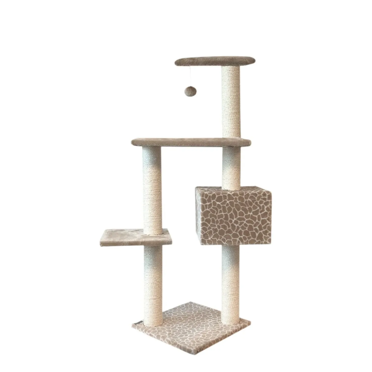 Casablanca Three Tiered Cat Tree with Scratching Post