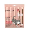Cat treats, meaty sticks with salmon
