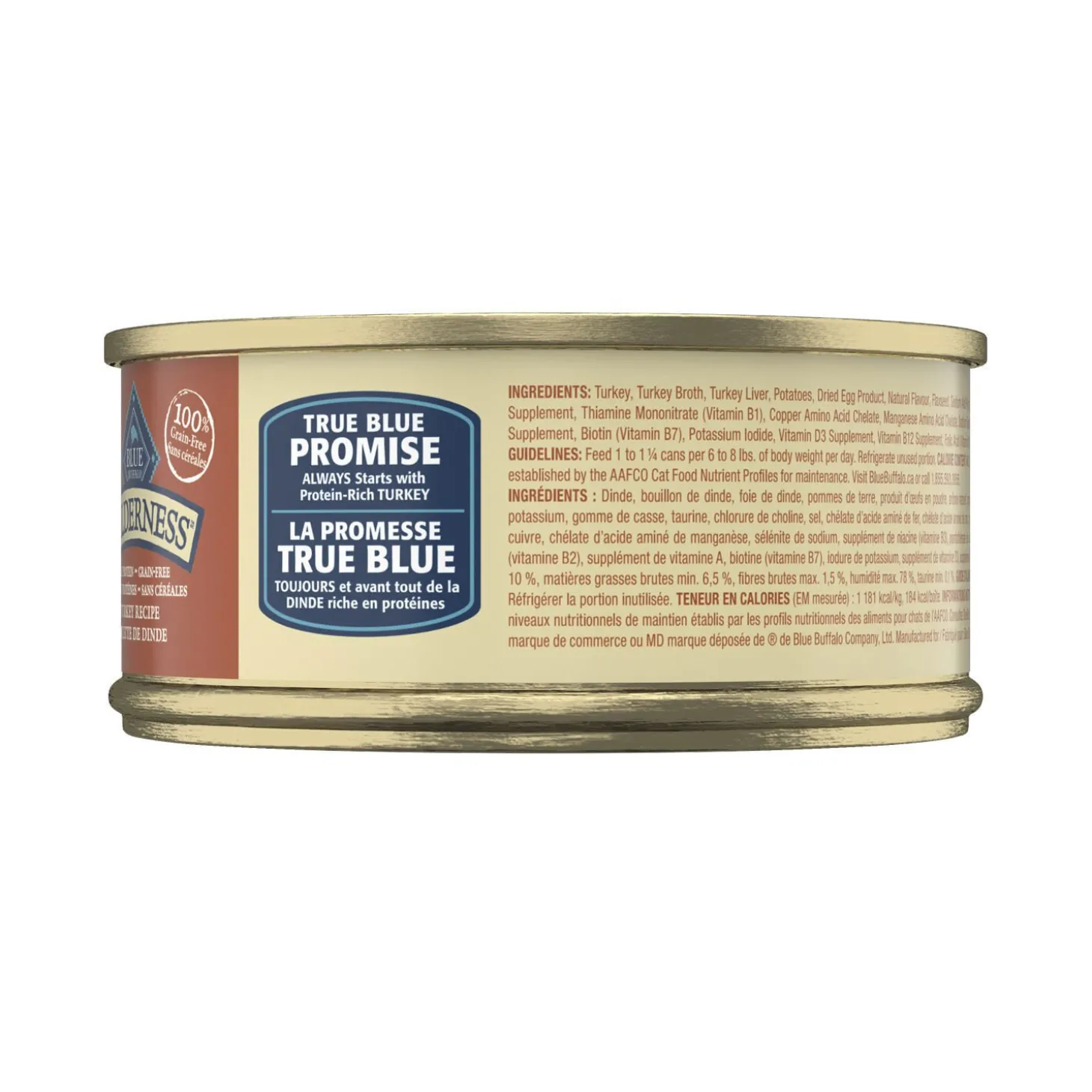 Cat wet food, turkey