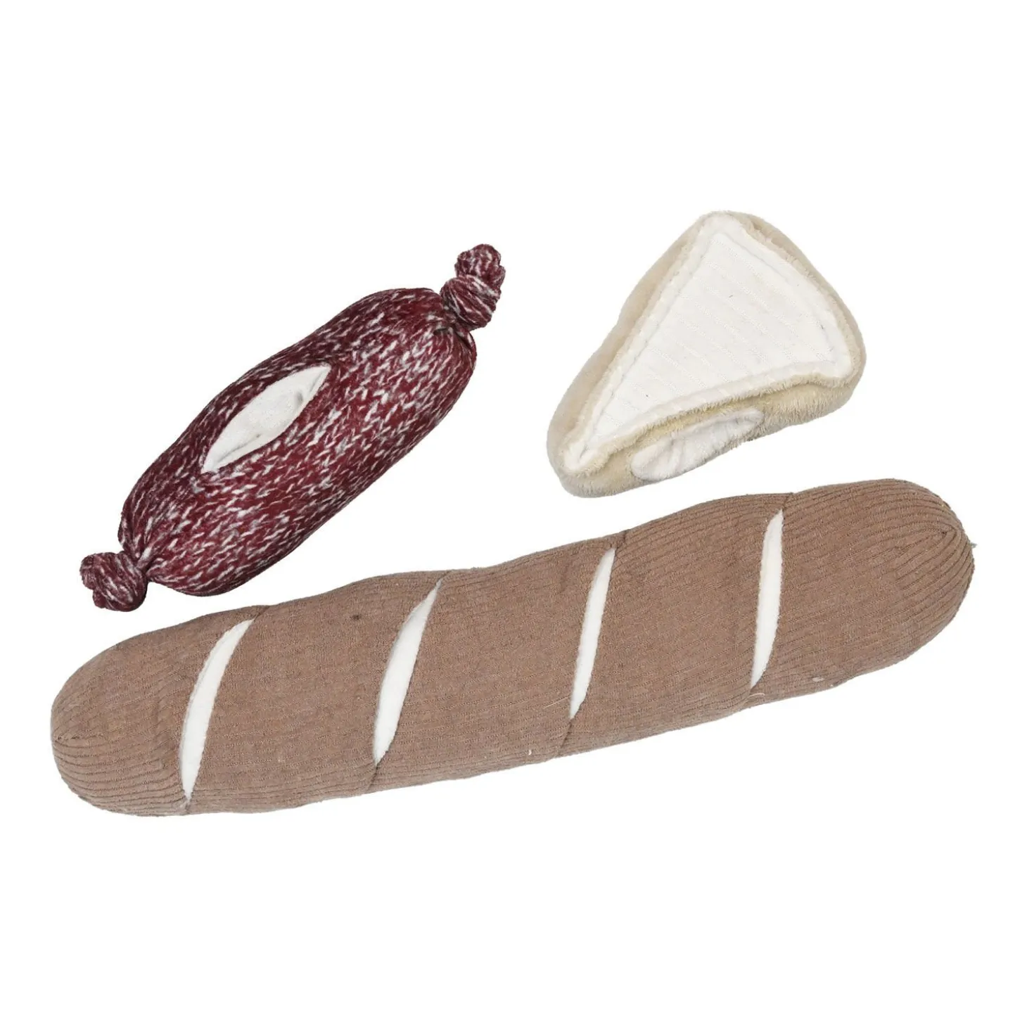Charcuterie Trio Toys for Dogs