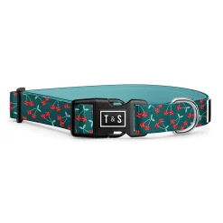 Cherry Smash Adjustable Dog Collar