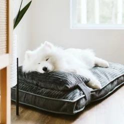 Chic Grey Dual Comfort Bed