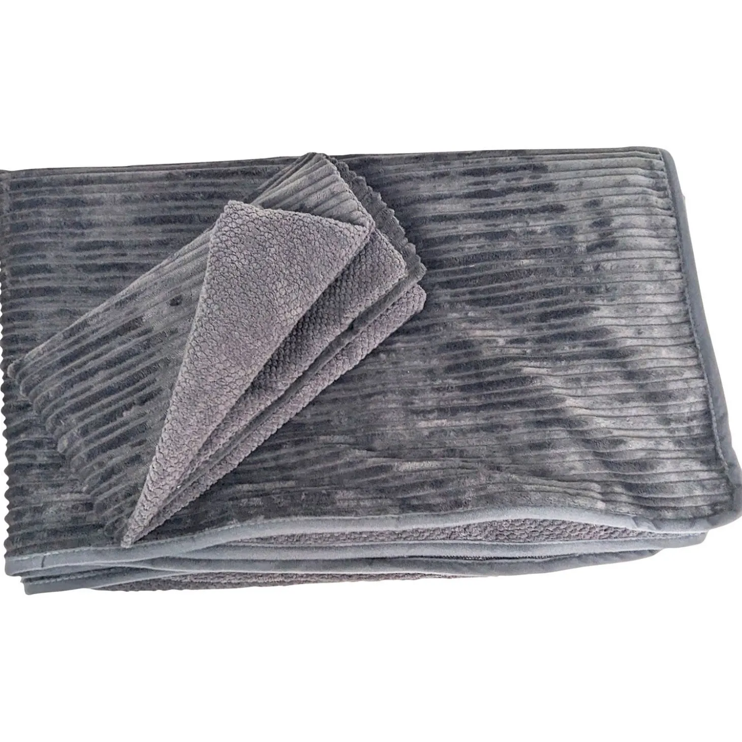 Chic Grey Dual Comfort Bed Cover