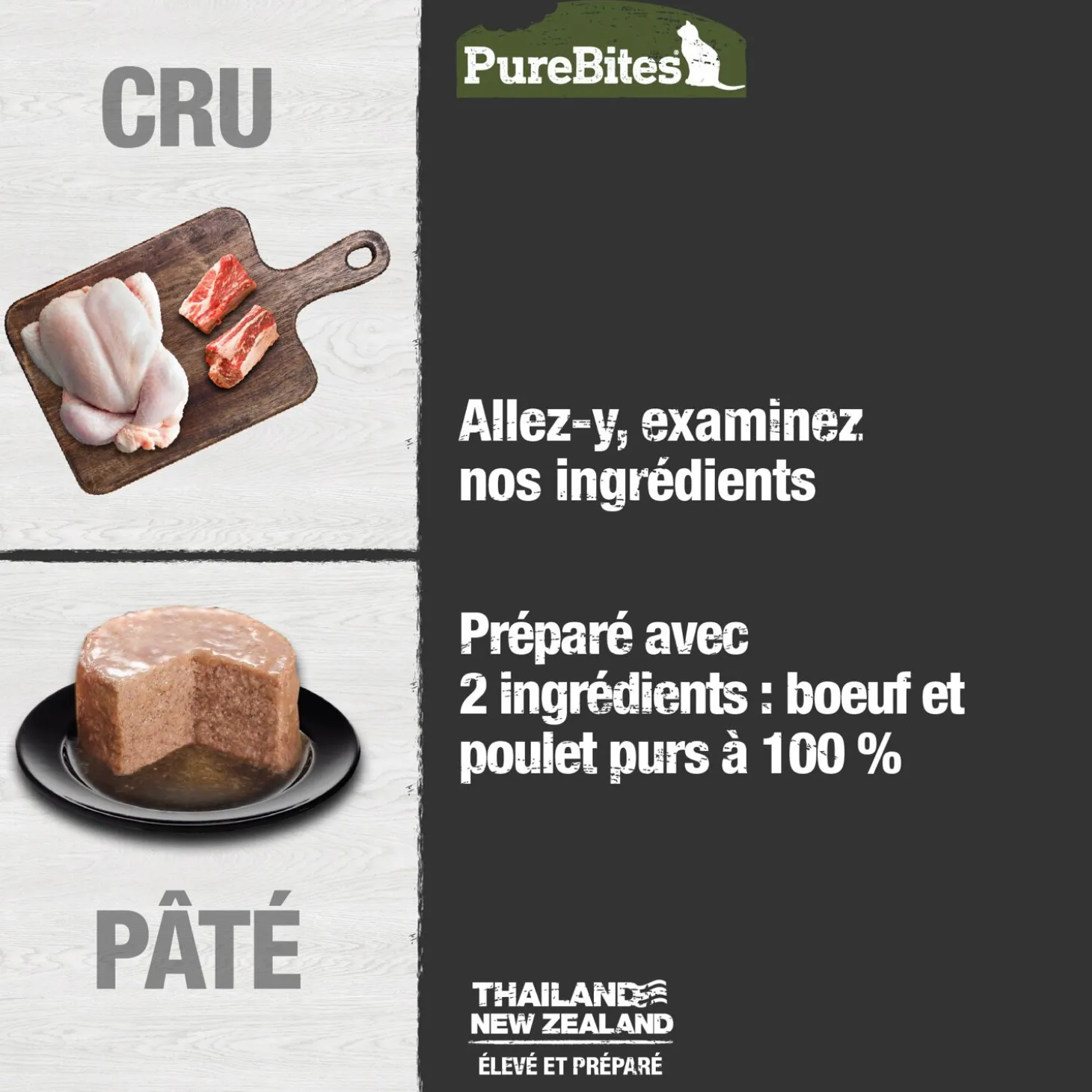 Chicken and Beef Cat Paté, 71 g
