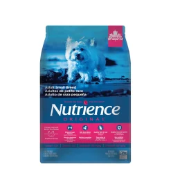 Chicken and brown rice dry food for small breed adult dogs