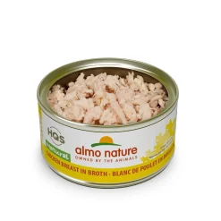 Chicken breast in broth for adult cats