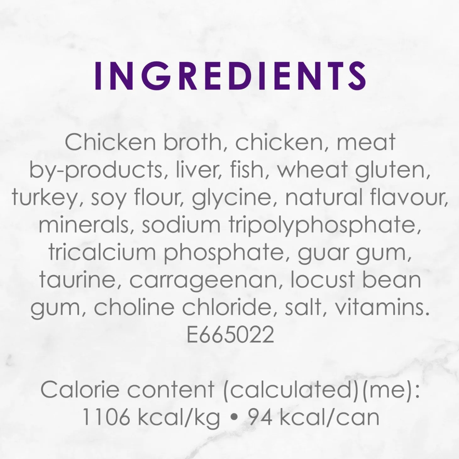 Chicken chunks wet food for adult cats