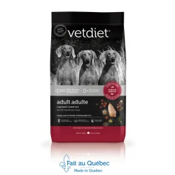 Chicken dry food for adult large breed dog