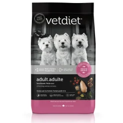Chicken dry food for small breed adult dog