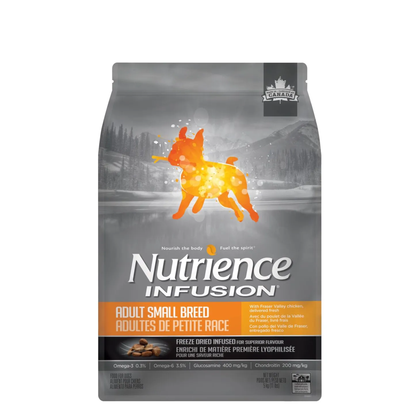 Chicken food for small breed adult dogs