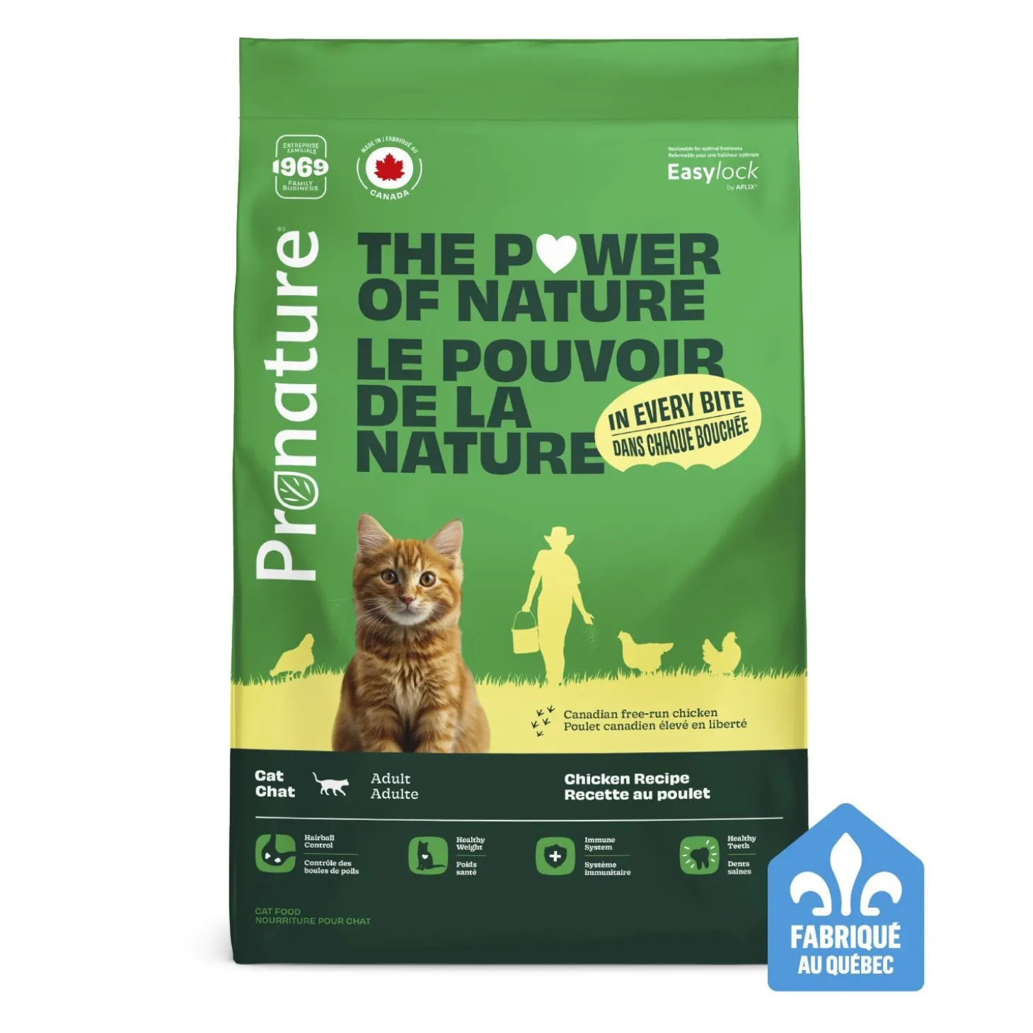 Chicken Recipe Dry Food for Adult Cats, 10 kg