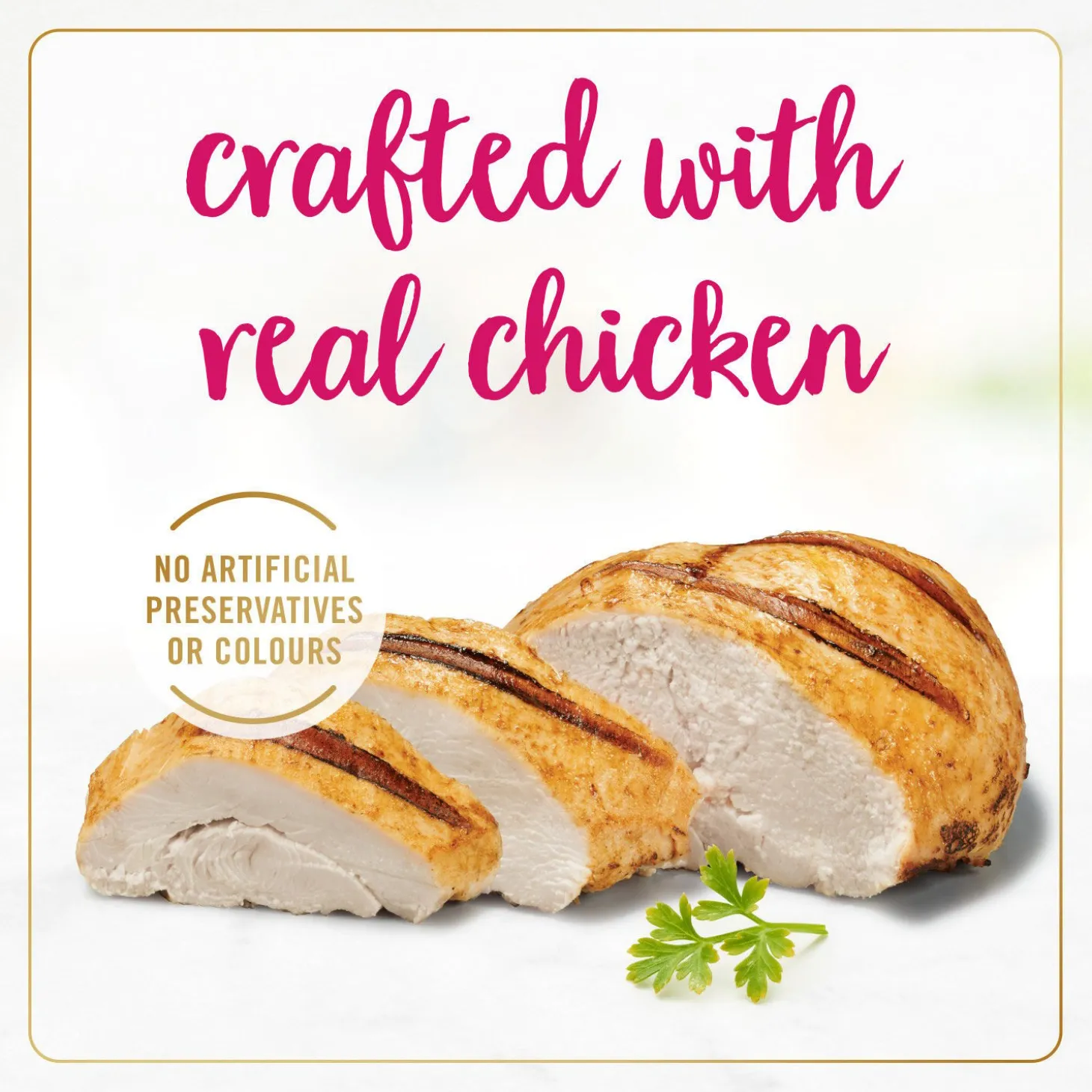 Chicken wet food for adult cats