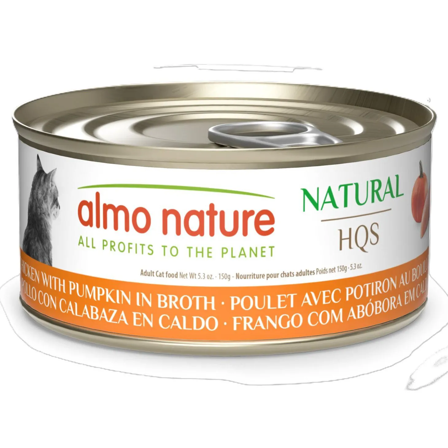 Chicken with Pumpkin in Broth Wet Food for Cats