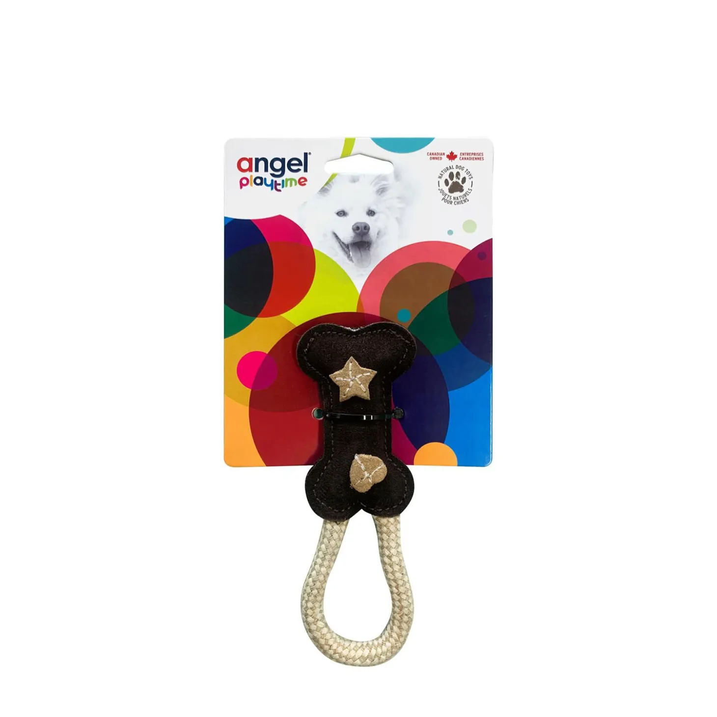 Classic Bone Natural Rope Dog Toy