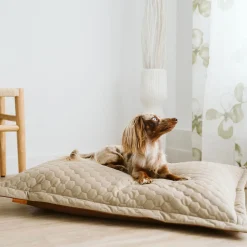 Cloud Pillow Faux Leather Cover, Honeycomb