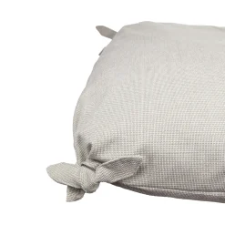 Cloud Pillow Knotted Bed, Beige Knit