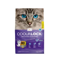 Clumping cat litter, lavender fragrance, 12 kg