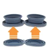 Collapsible Portable Silicone pet Bowls