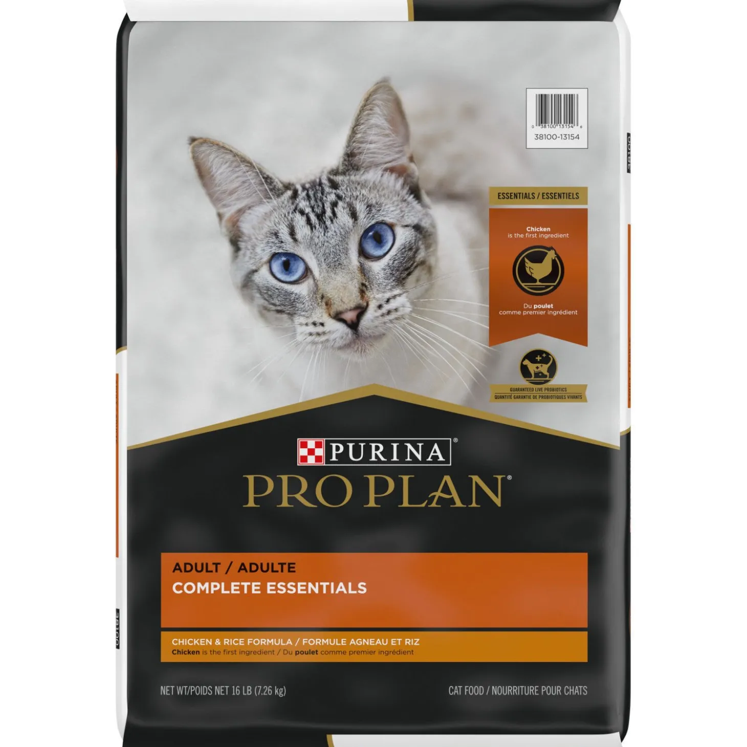 Complete Essentials Chicken & Rice Formula Dry Cat Food, 7.26 kg
