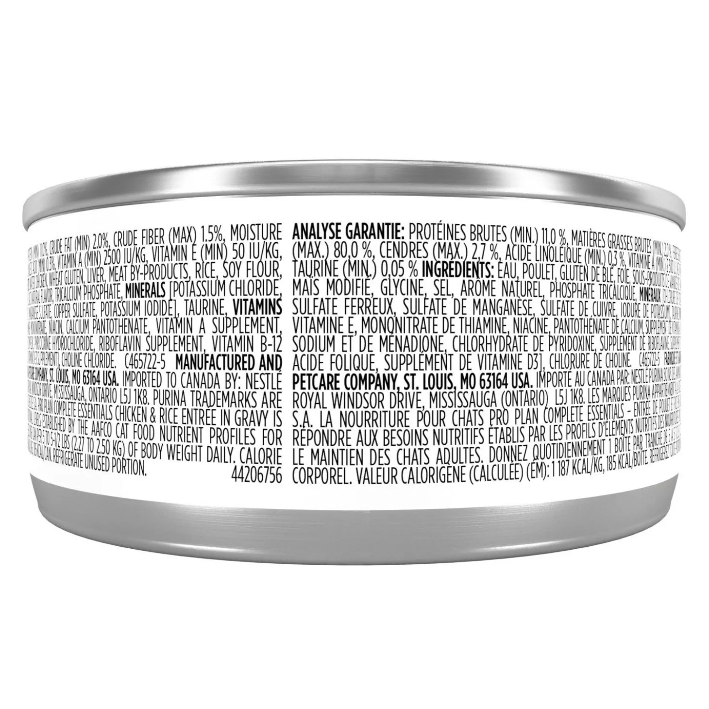 Complete Essentials Chicken & Rice Entrée for Adult Cats, 156 g