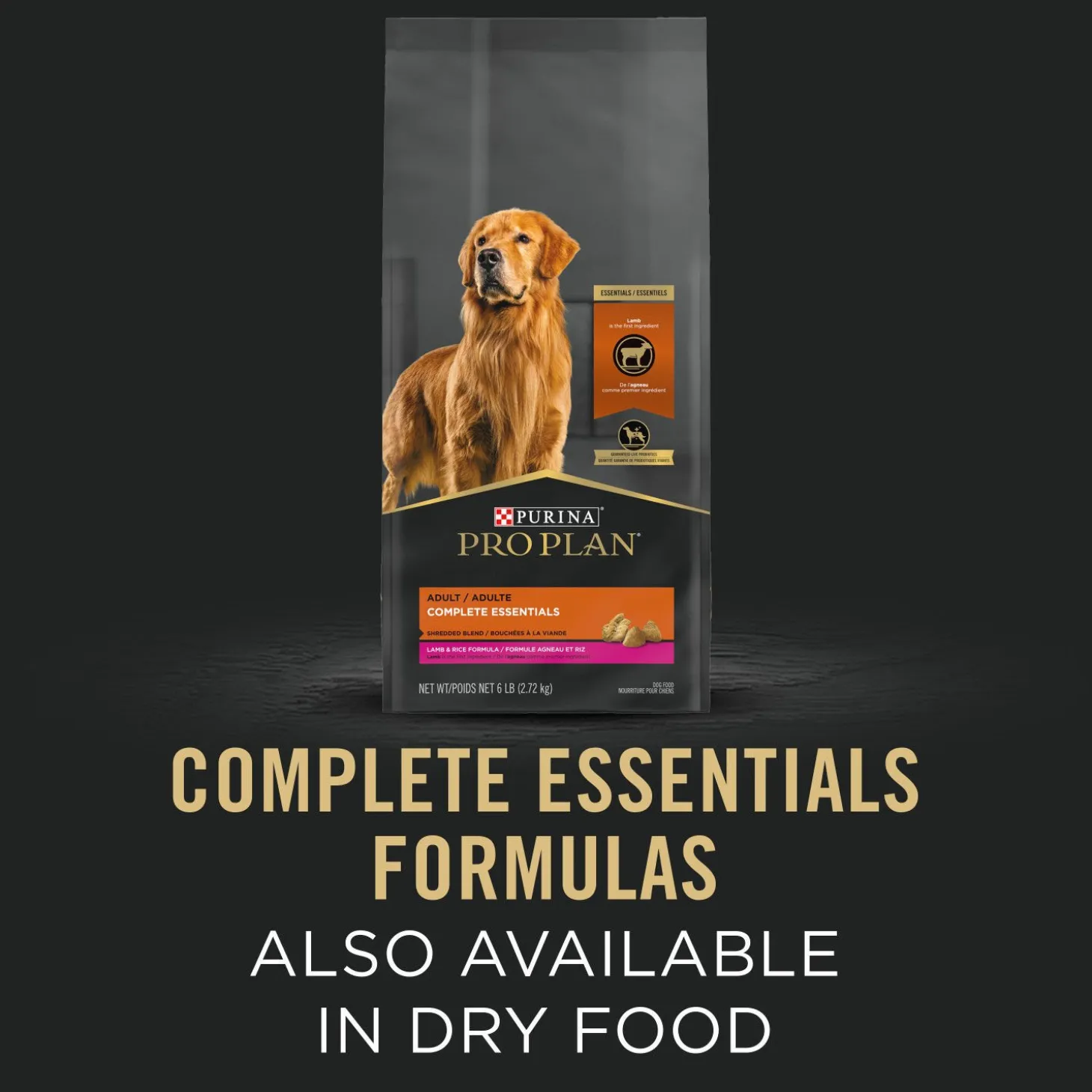 Complete Essentials Entrées in Gravy Variety Pack for Adult Dogs, 12 x 368 g