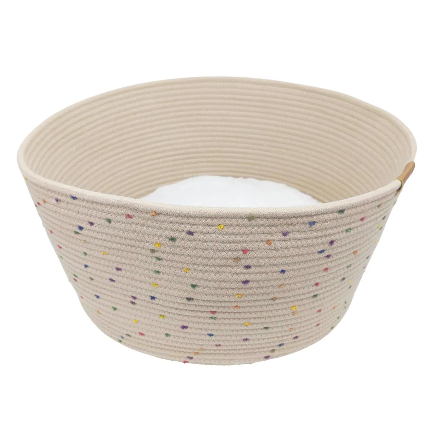 Confetti Cotton Pet Basket