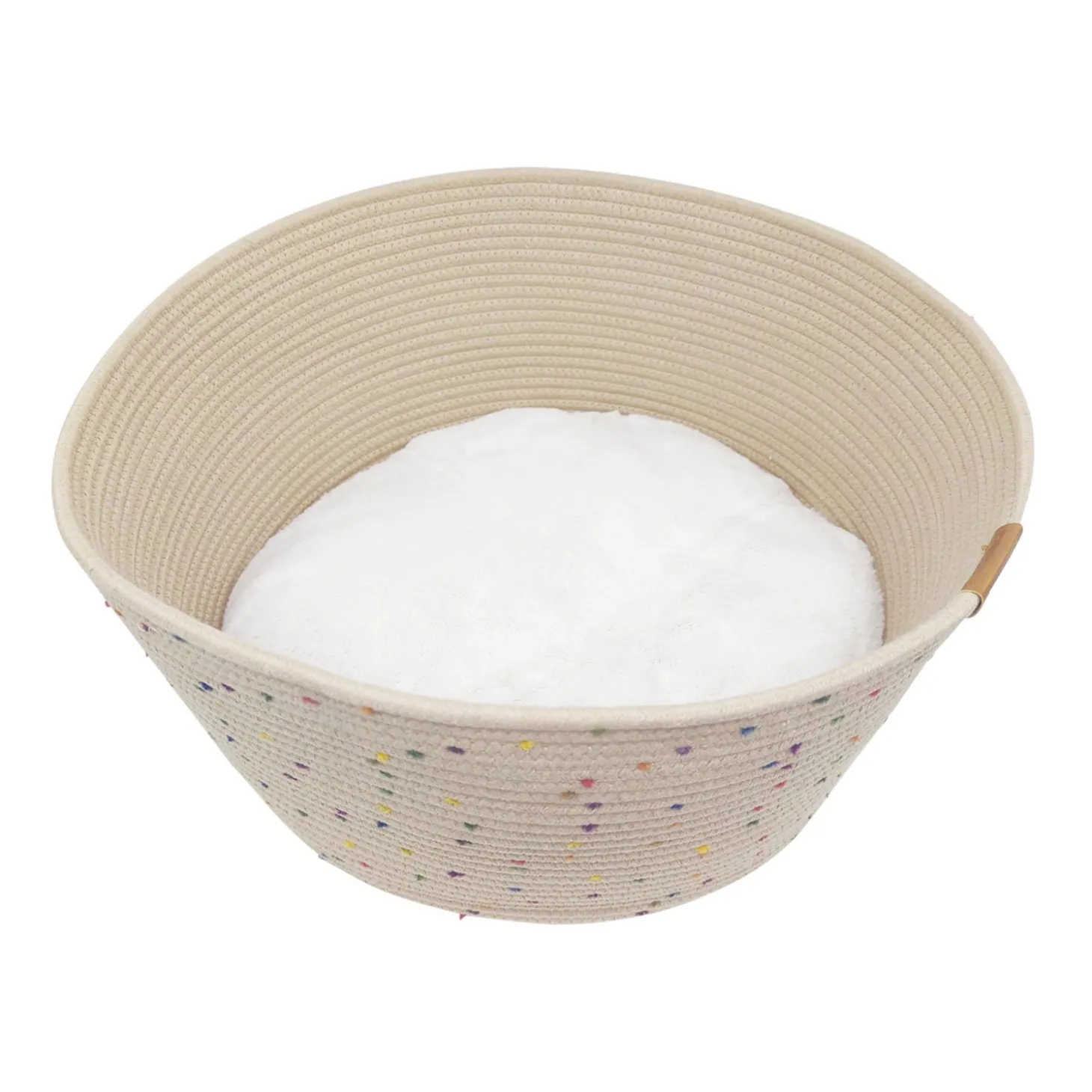 Confetti Cotton Pet Basket