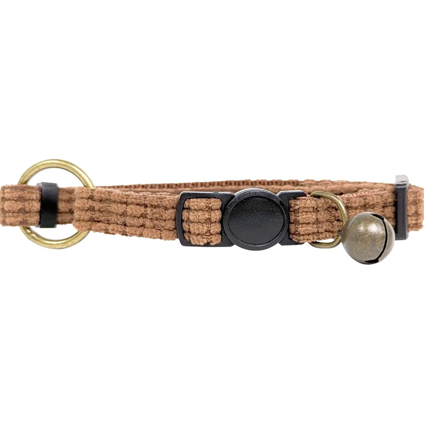 Corduroy Cat Collar, Cognac
