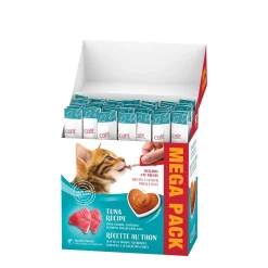 Creamy cat lickable treat, tuna, 50-pack