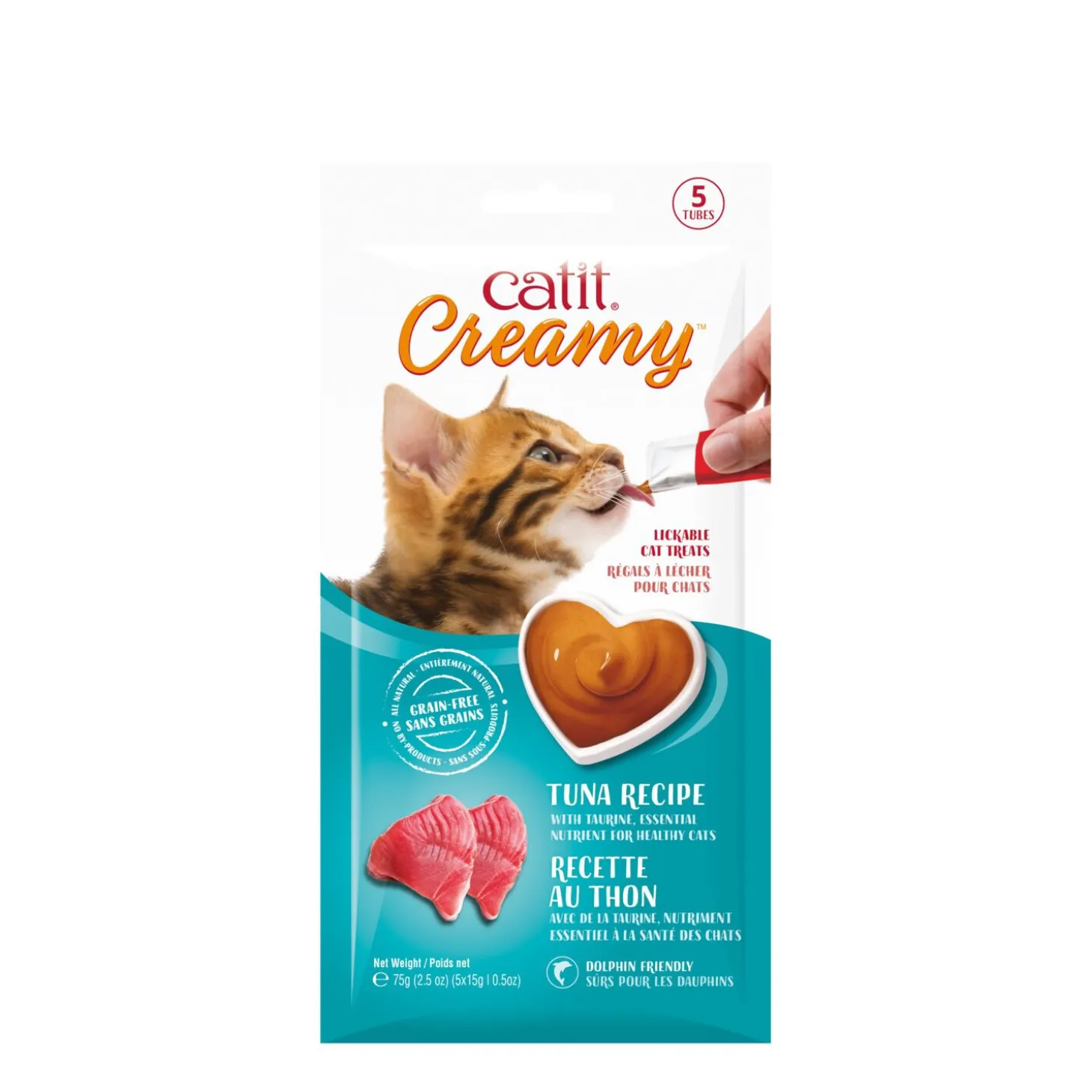 Creamy Lickable Cat Treats, tuna