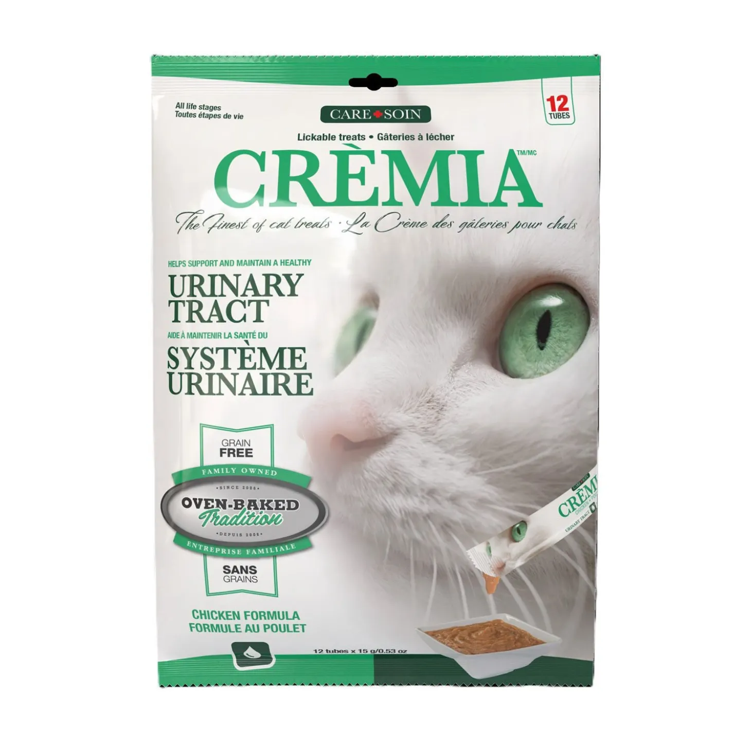 Crémia Chicken Urinary Formula Puree for Cats