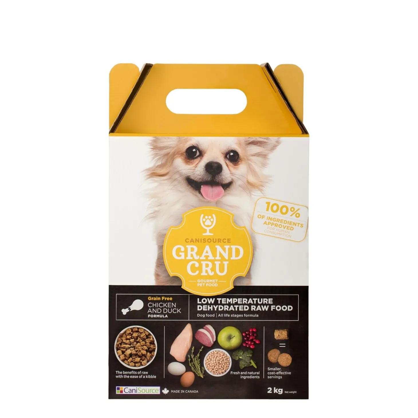 Dehydrated Grain Free Chicken and Duck Dog Food