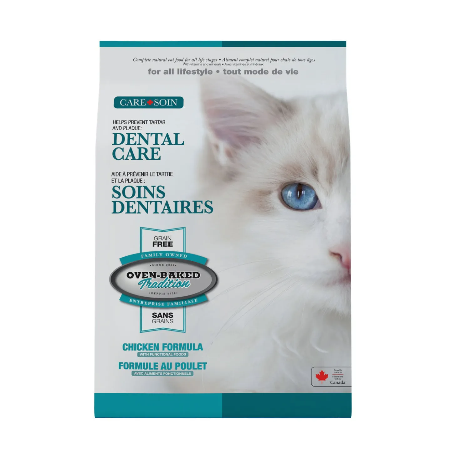 Dental Care Grain-free Chicken Recipe Dry Food for Cats