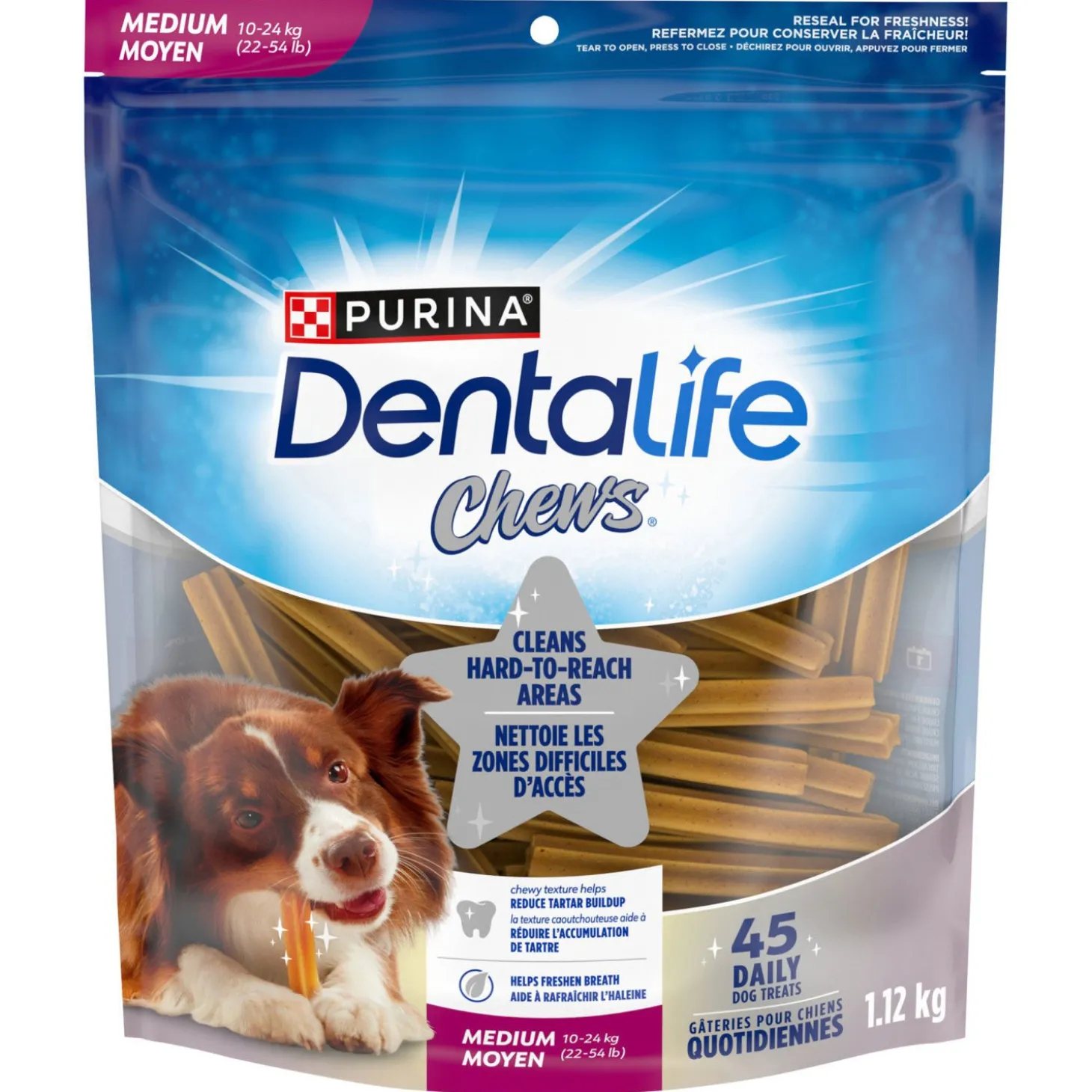 Dental care treat for dog