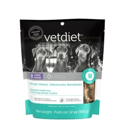 Dental chews for dogs, large