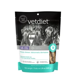 Dental chews for dogs, large