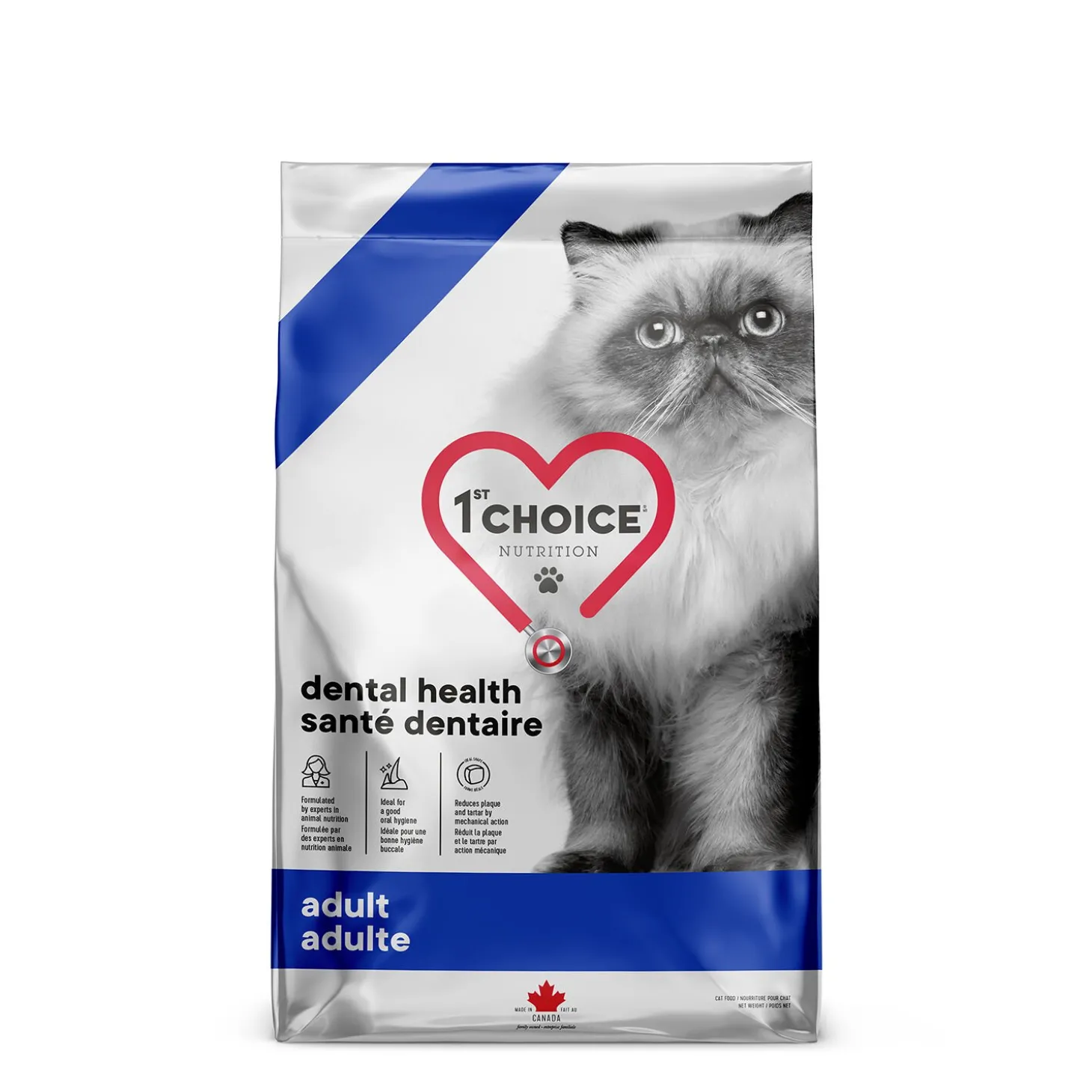 Dental health chicken formula for adult cats