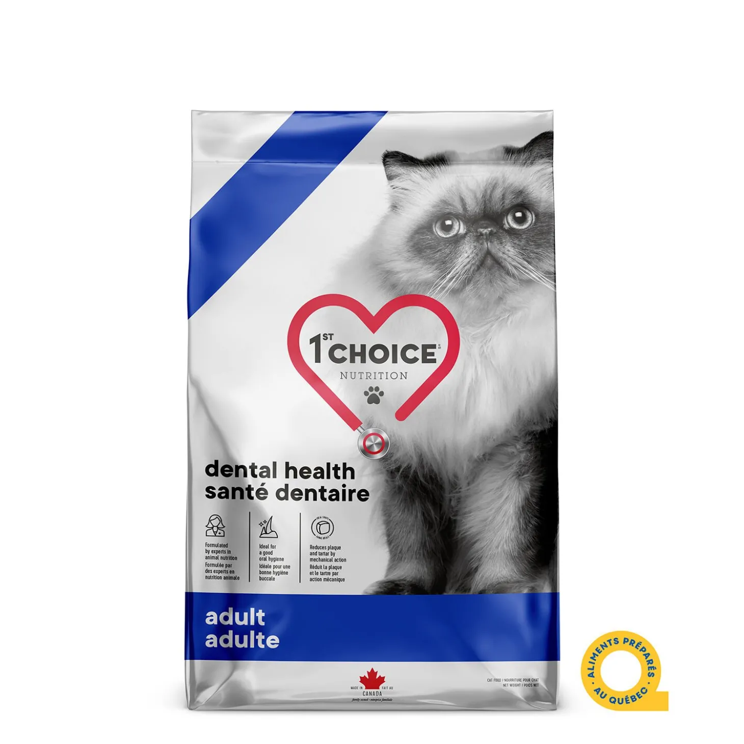 Dental health chicken formula for adult cats