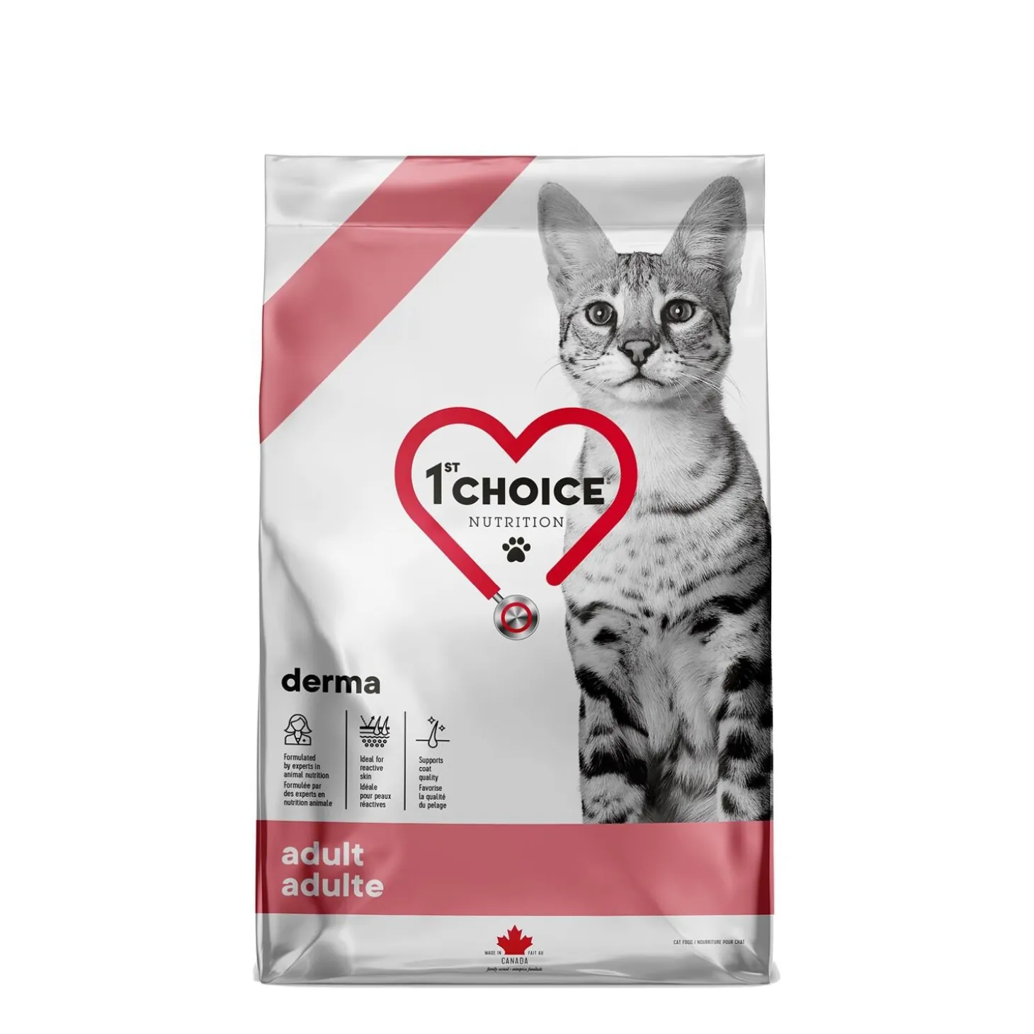 Derma Salmon Flavoured Adult Cat Dry Food