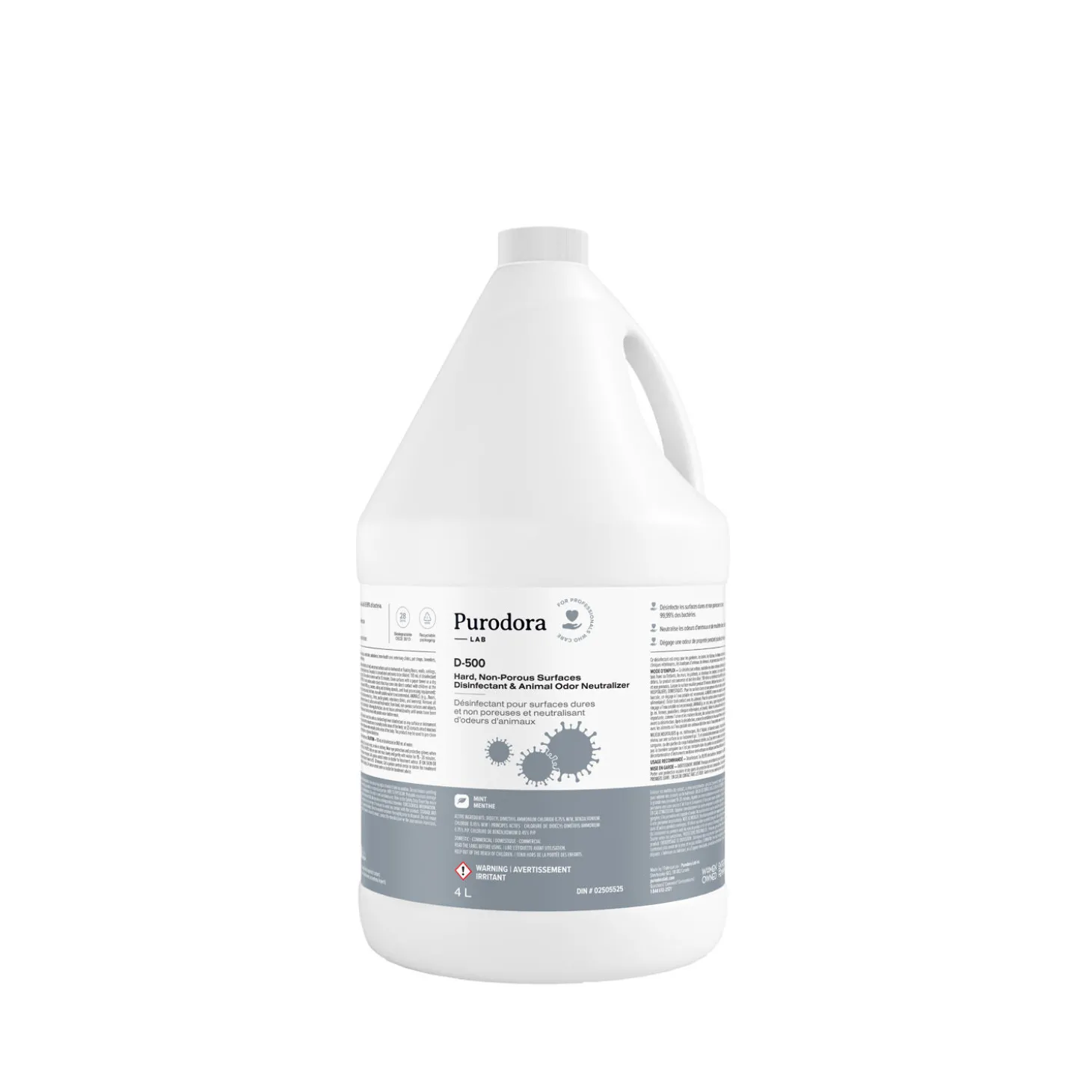 Disinfectant and animal odor neutralizer
